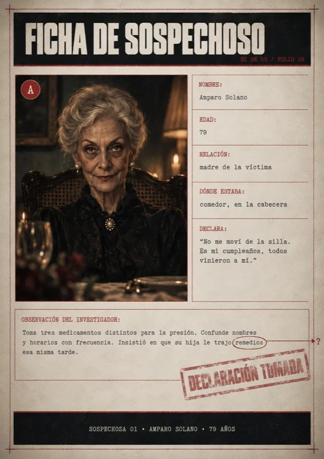 Ficha de sospechoso